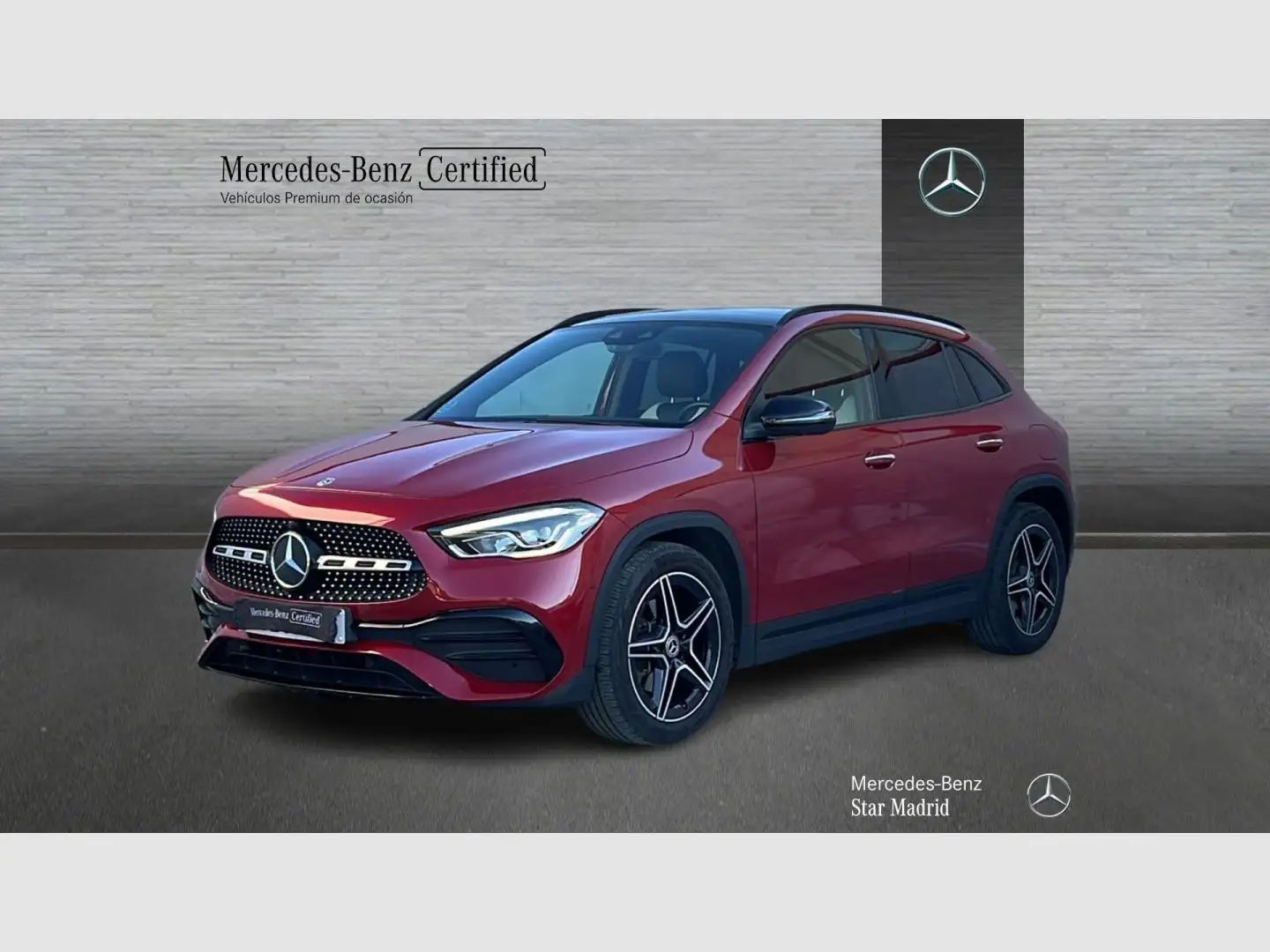 Mercedes-Benz GLA 200 Rojo - 1