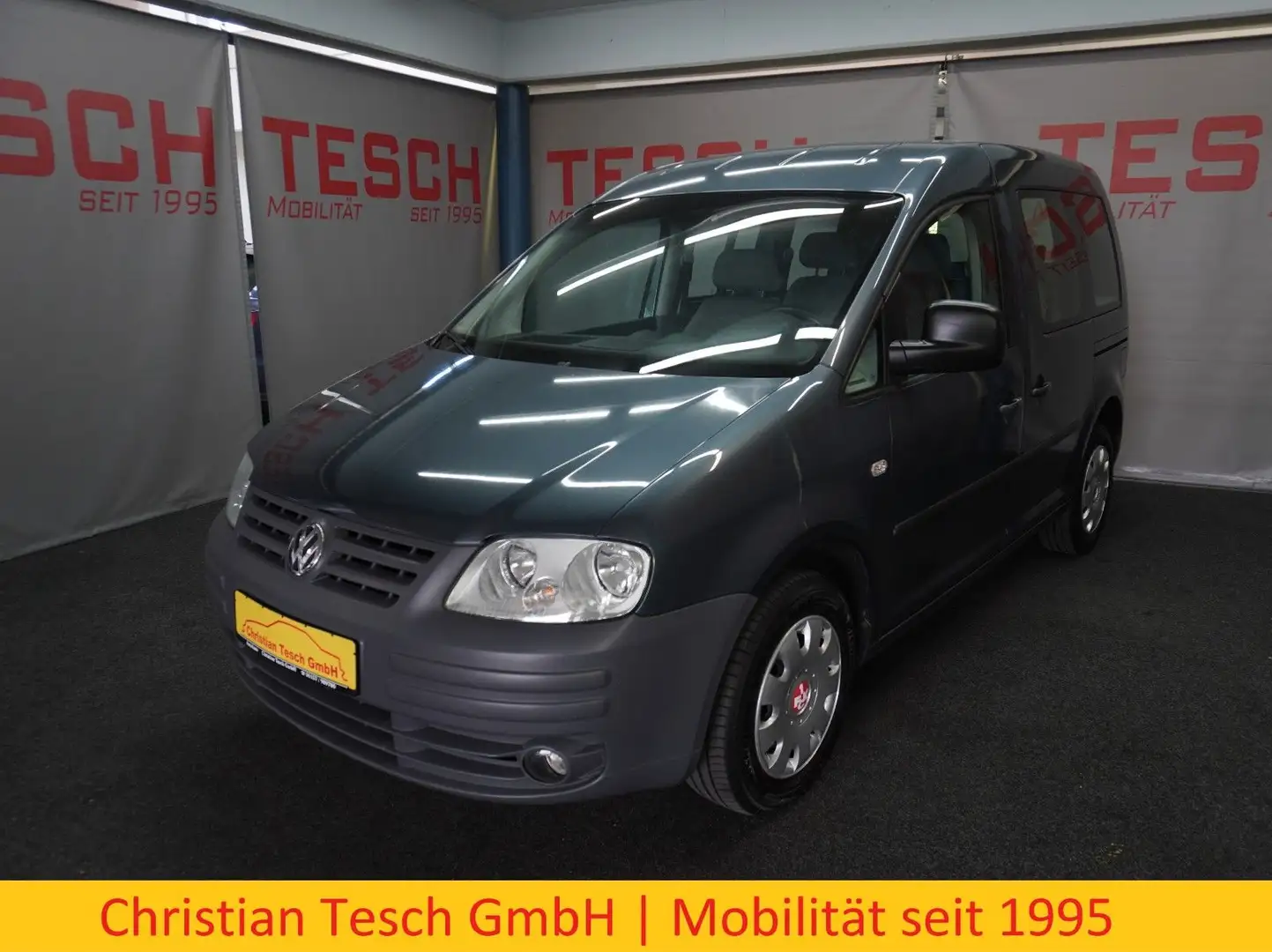 Volkswagen Caddy 1.9 TDI   7-Sitzer | AHK | Klima | 1.Hd. Gris - 1