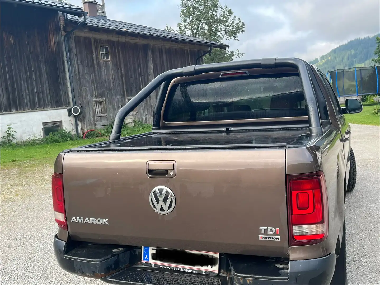 Volkswagen Amarok Amarok DoubleCab Dark Label TDI 4x4 zuschaltbar Dark Label Braun - 2