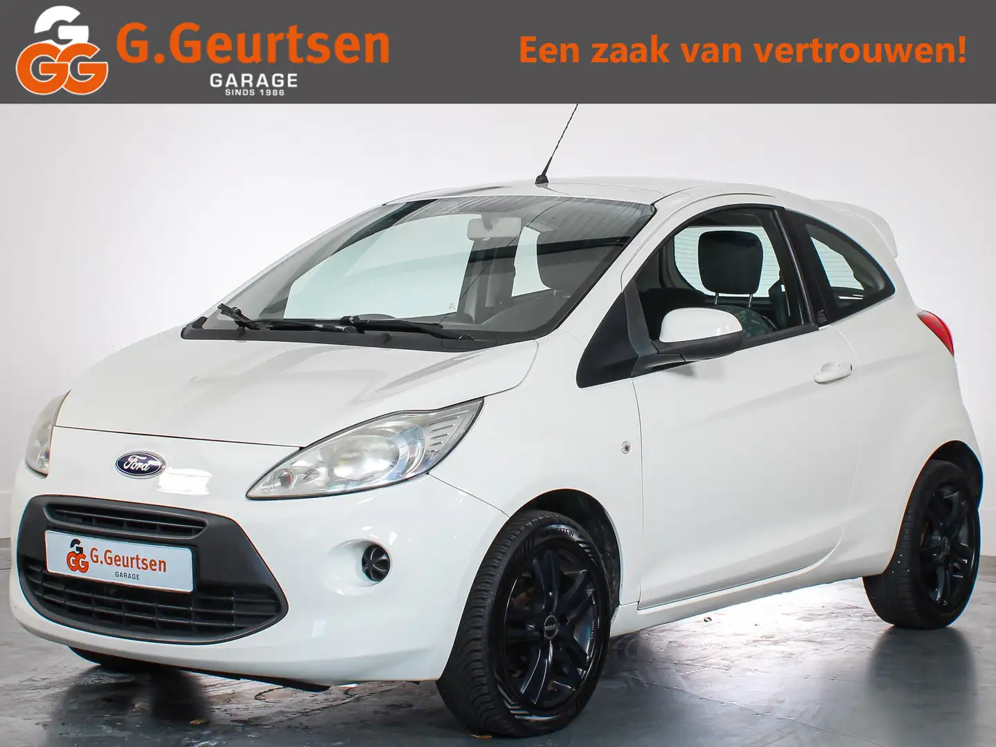 Ford Ka/Ka+ 1.2 Cool & Sound Airco, Lichtmetalen velgen, Radio Wit - 1