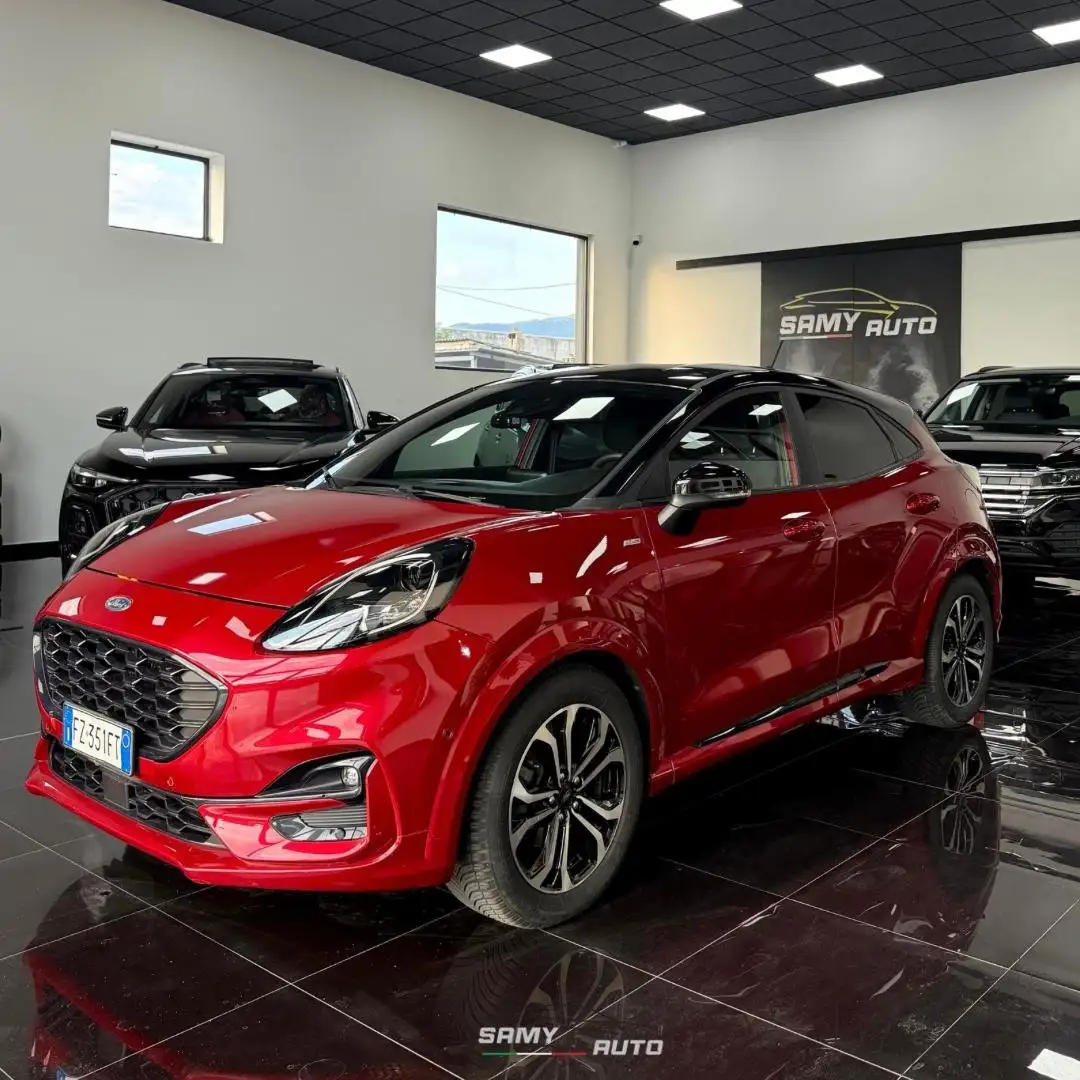 Ford Puma 1.0 ecoboost h ST-Line X Rosso - 2
