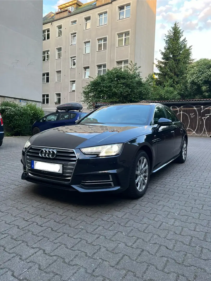 Audi A4 sport ultra BI-XENON, PARKPILOT, ALCANTARA Blau - 1