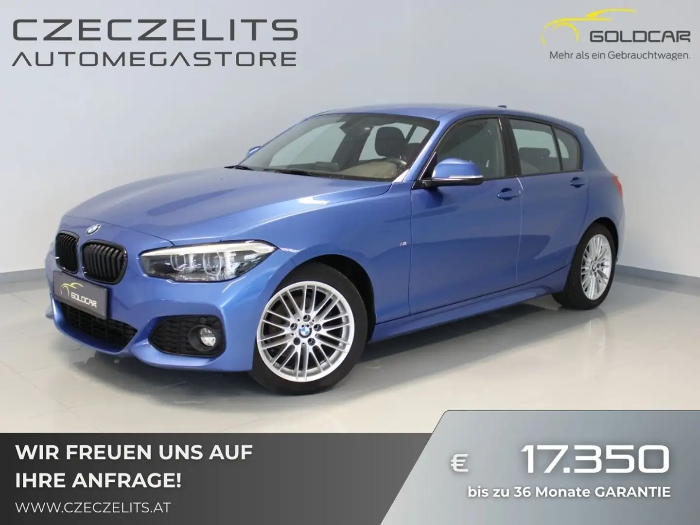 BMW 116 i Blau - 1