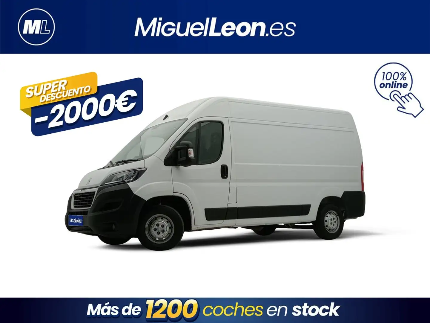Peugeot Boxer TECHO ELEVADO L2H2 BLUEHDI 120 HDI Blanc - 1