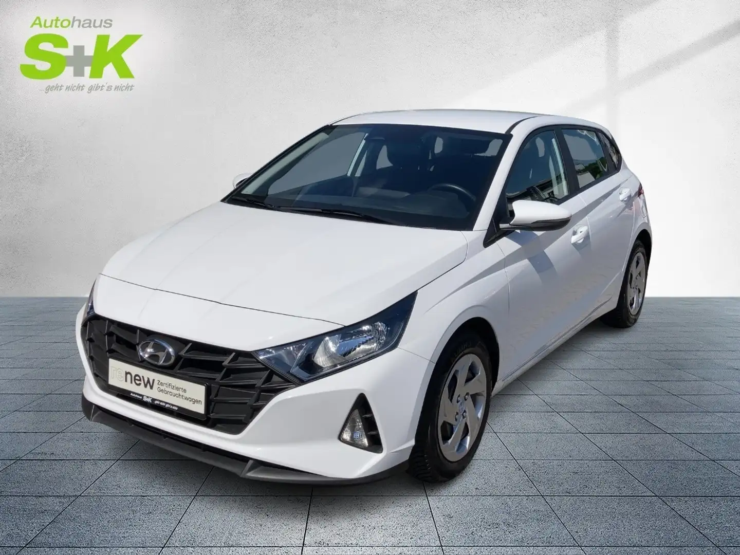 Hyundai i20 1,2 Select *Allwetter *EPH *Klima *NSW *USB* Blanc - 1