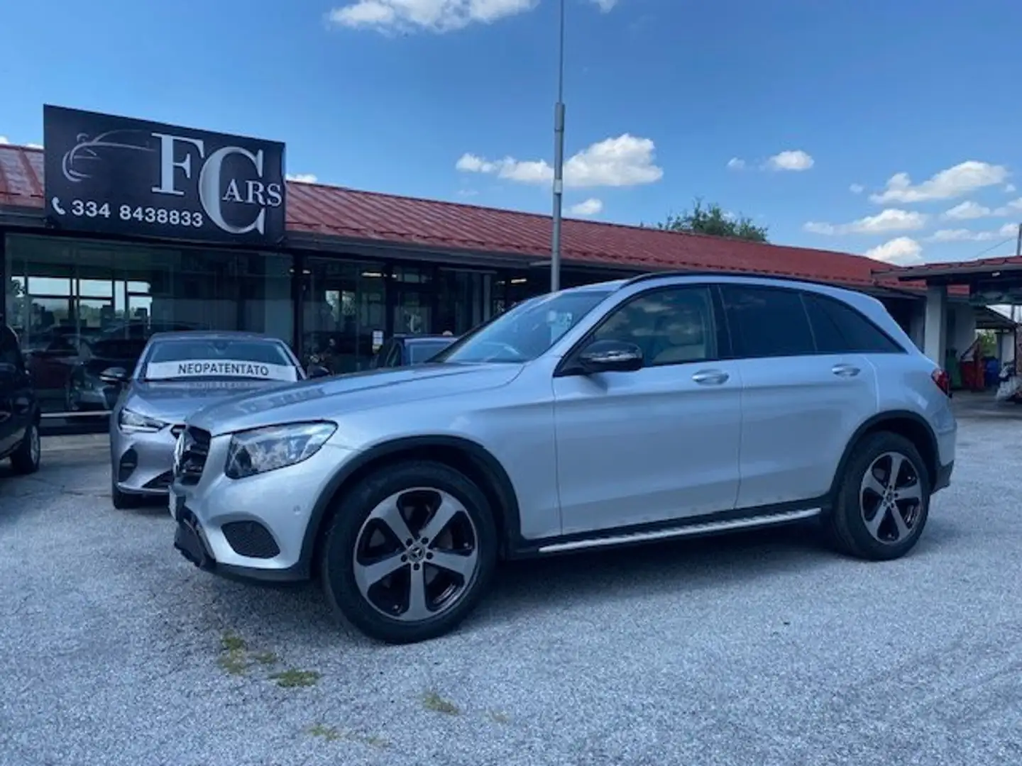 Mercedes-Benz GLC 250 D EXCLUSIVE 4MATIC 204CV-84.000 KM-2 ANNI GARANZIA Argento - 1