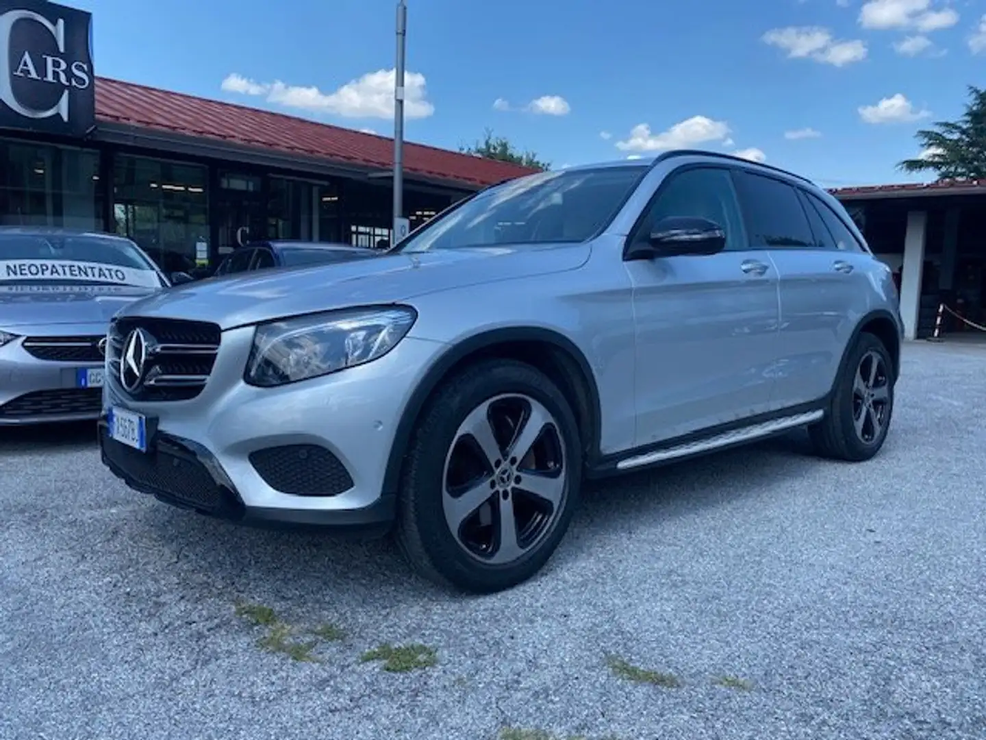Mercedes-Benz GLC 250 D EXCLUSIVE 4MATIC 204CV-84.000 KM-2 ANNI GARANZIA Argento - 2