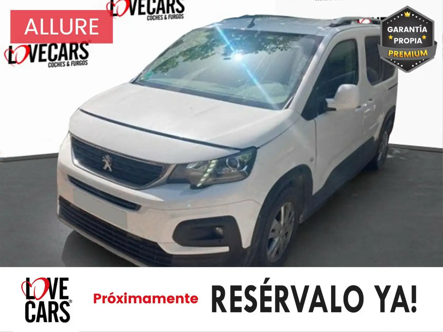 Peugeot Rifter 1.5BlueHDi S&S Long Allure Pack 100 Blanco - 1