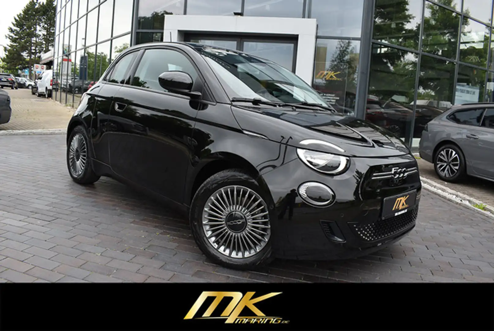 Fiat 500e 500 e 3+1 Icon *1.HAND*CO-DRIVER* Zwart - 1