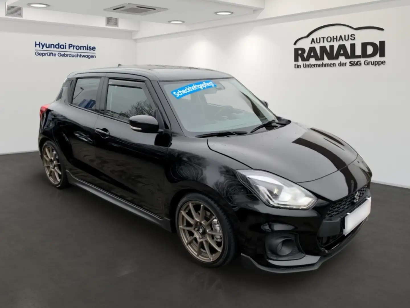 Suzuki Swift Boosterjet++1.HAND!++SCHECKHEFT LÜCKENLOS! Schwarz - 2