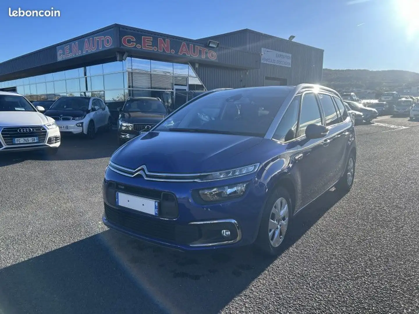 Citroen C4 Picasso GRAND PURETECH 130CH FEEL S&S Bleu - 1