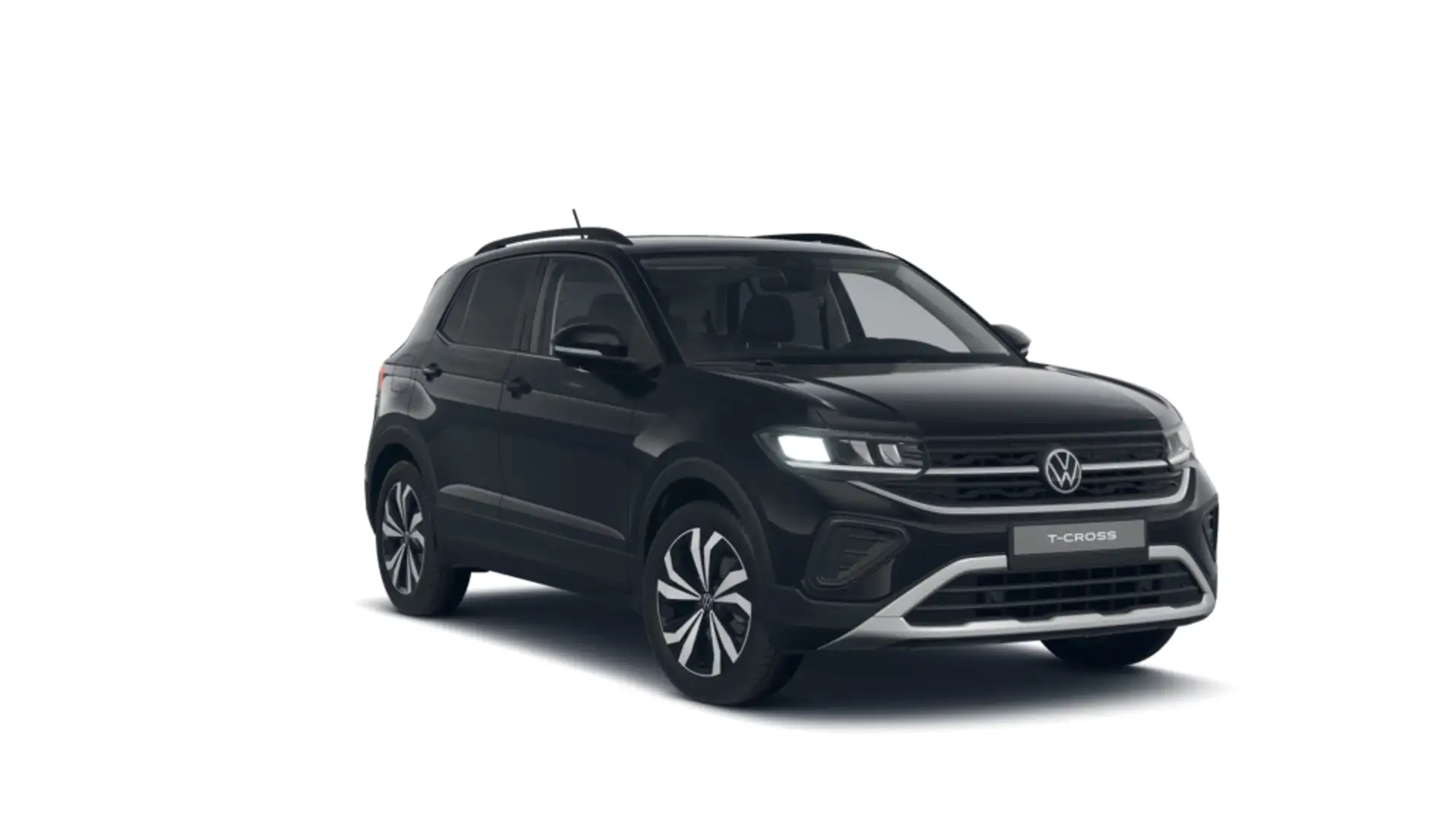 Volkswagen T-Cross 1.0 TSI Más 85kW Aut. Negro - 2