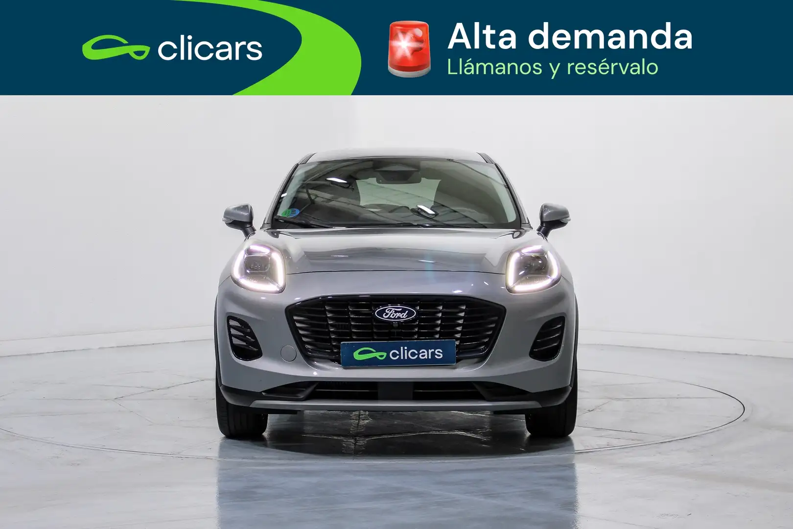 Ford Puma 1.0 EcoBoost MHEV Titanium Aut. 125 Plateado - 2