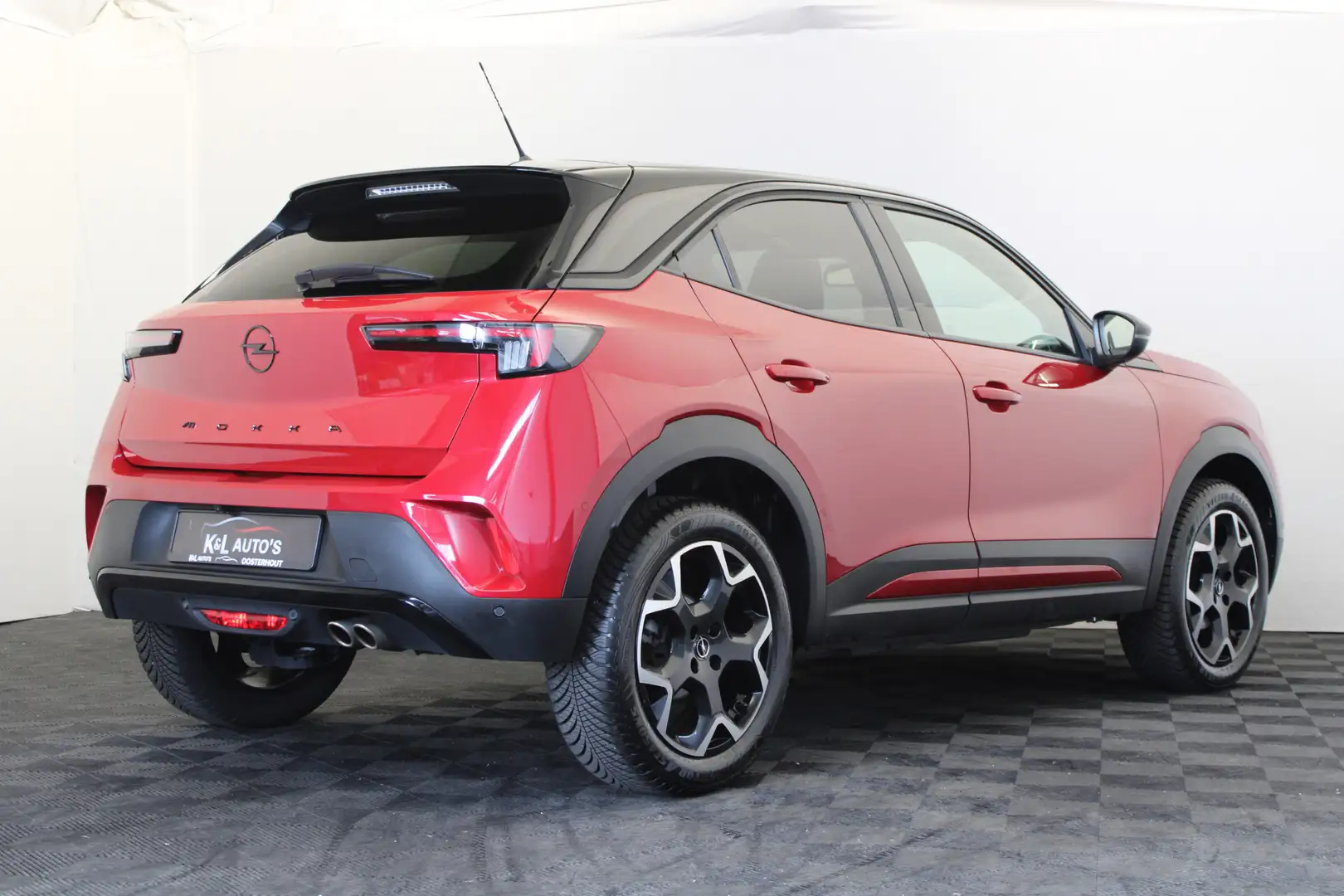 Opel Mokka 1.2 Turbo Ultimate |Stoel/Stuur verw.|Navi| Rood - 2