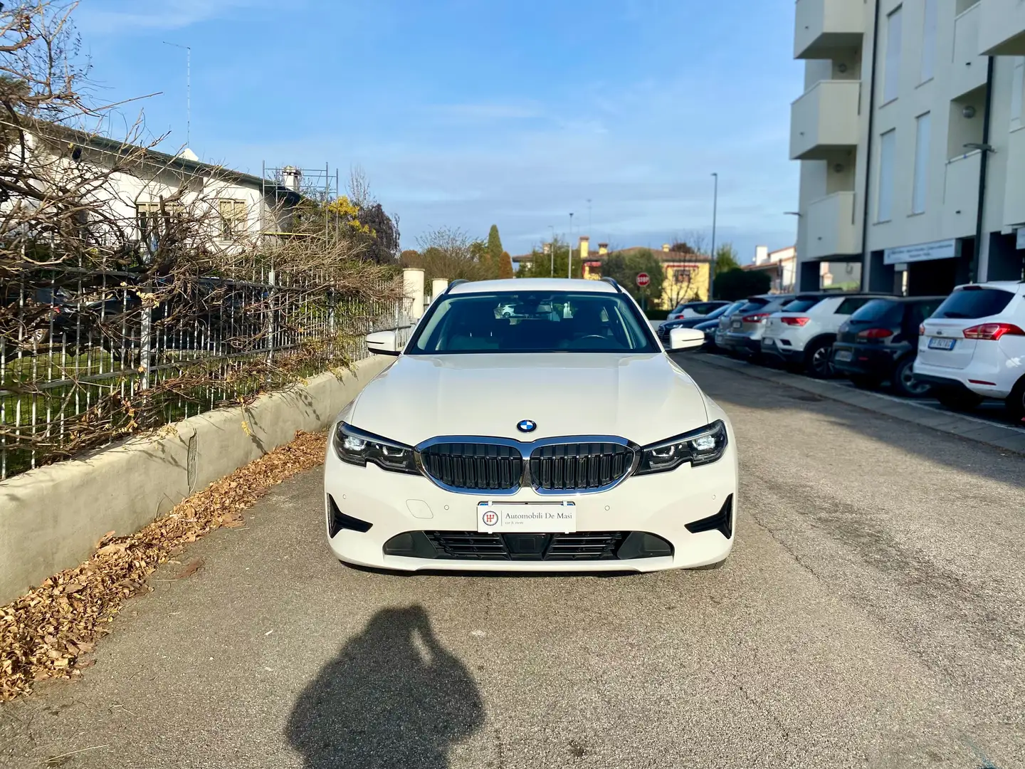 BMW 320 d Touring mhev 48V auto 190cv Weiß - 2