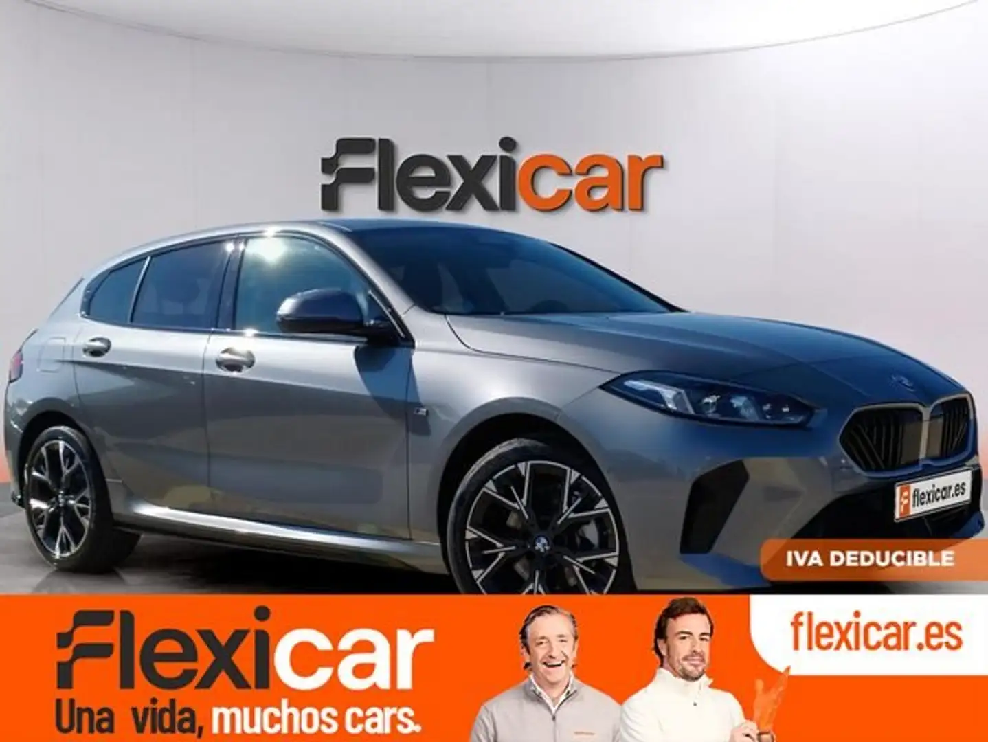 BMW 120 120d Gris - 1