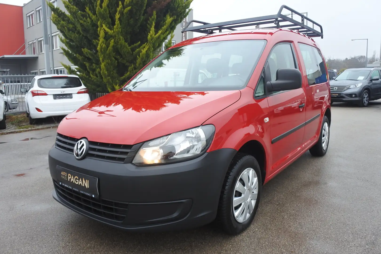 Volkswagen Caddy Caddy Life  Tech. 1,9 TDI D-PF/1.BESITZ Rot - 1