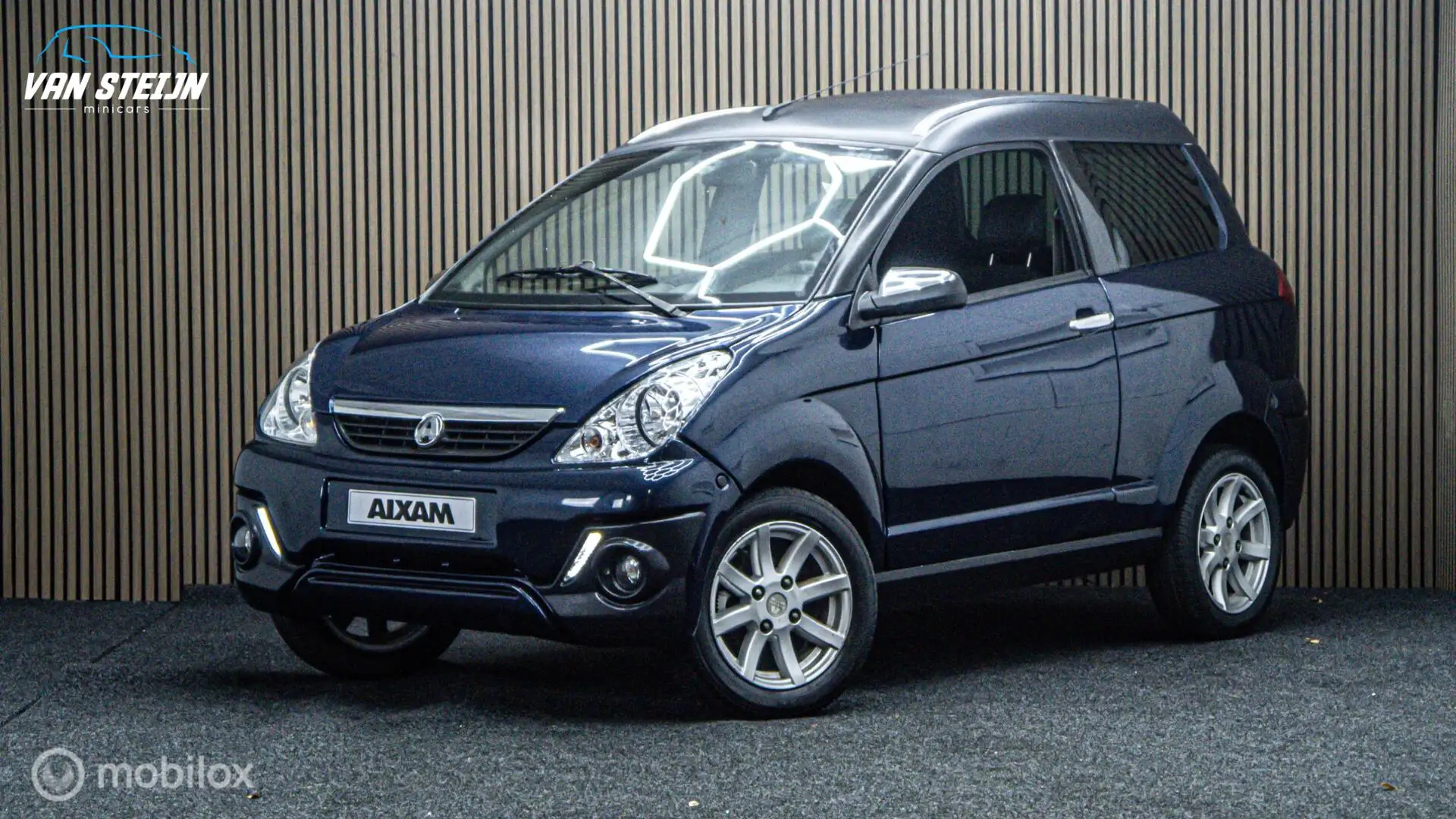 Aixam Crossover Brommobiel Premium XXL | 25dkm Blau - 2