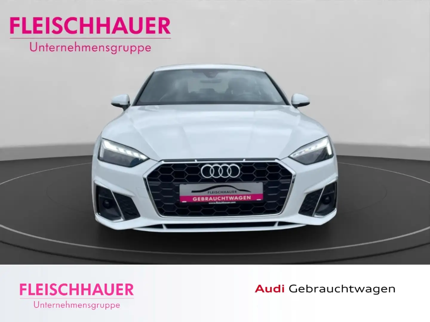 Audi A5 Sportback 40 TDI 2x S-Line RFK Business el Heckkla Blanc - 2