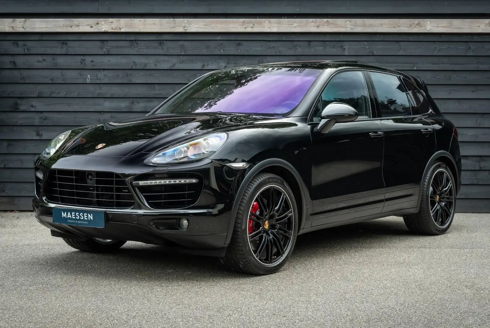 Porsche Cayenne 4.8 Turbo - Porsche onderhouden - Pano - ACC Nero - 1