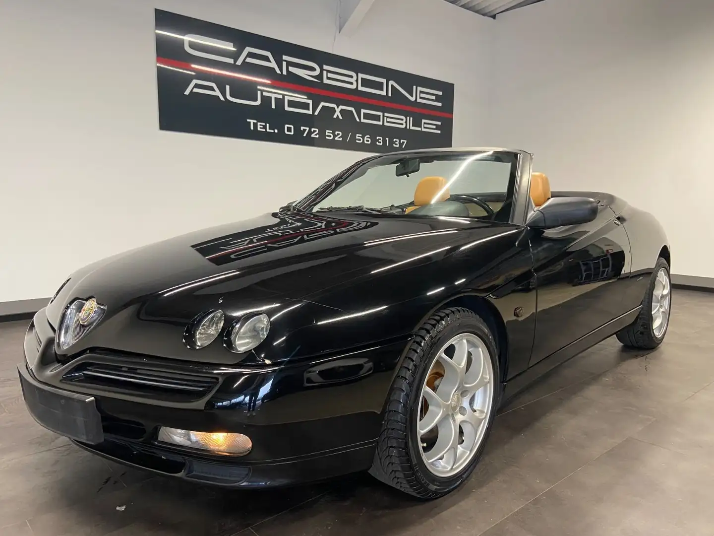 Alfa Romeo Spider 3.0 V6 **Originaler Serienzustand** Schwarz - 2