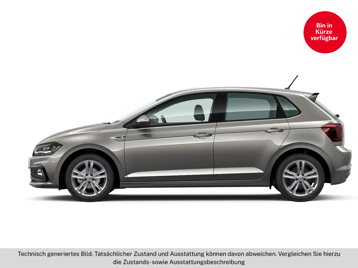 Volkswagen Polo Highline TSI DSG OPF Grau - 2