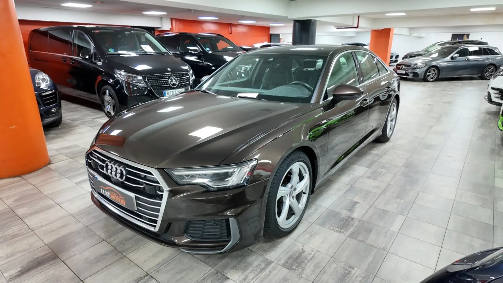Audi A6 45 TFSI quattro-ultra S tronic Marrón - 1