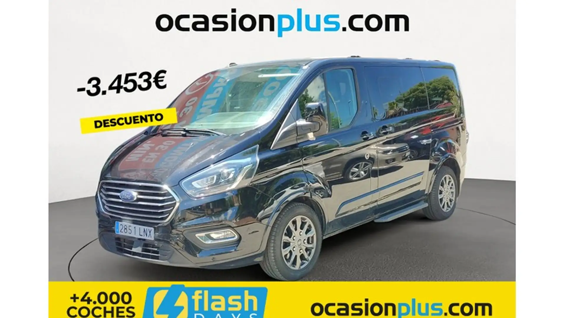Ford Tourneo Custom 2.0 EcoBlue Titanium X Aut. 185 Negro - 1