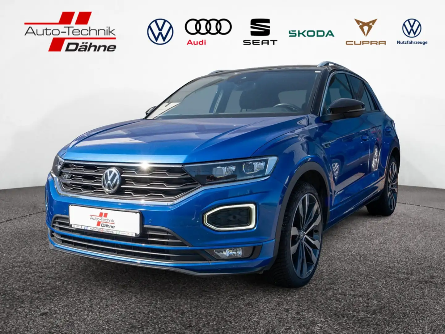 Volkswagen T-Roc 1.5 TSI R-Line SHZ KAMERA NAVI ACC LED Blau - 1