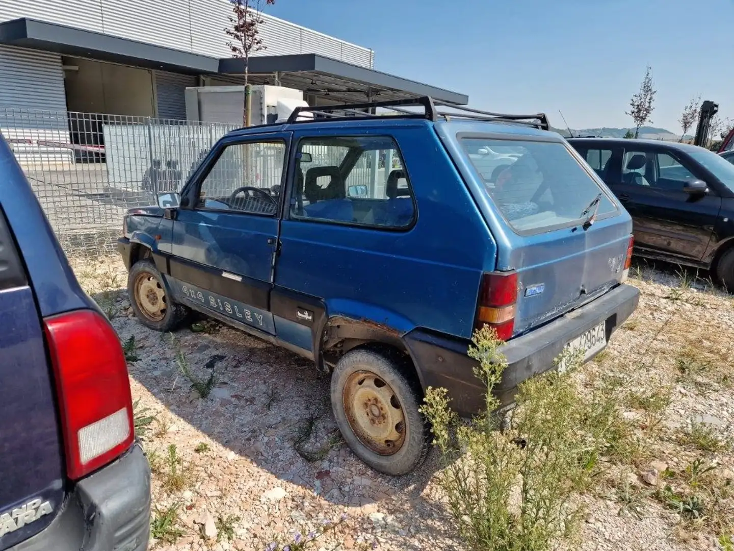 Fiat Panda 1ª serie 1000 i.e. cat 4x4 SISLEY TARGA ORIGINALE plava - 2