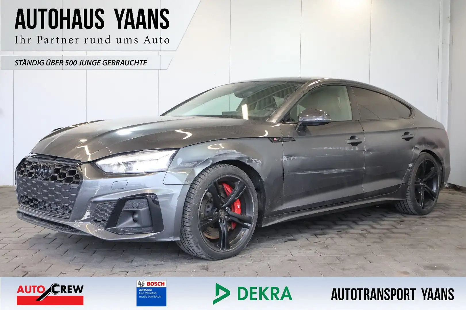 Audi S5 Sportback 3.0 TDI qu. CARBON+HUD+B&O+MATRIX Grau - 1