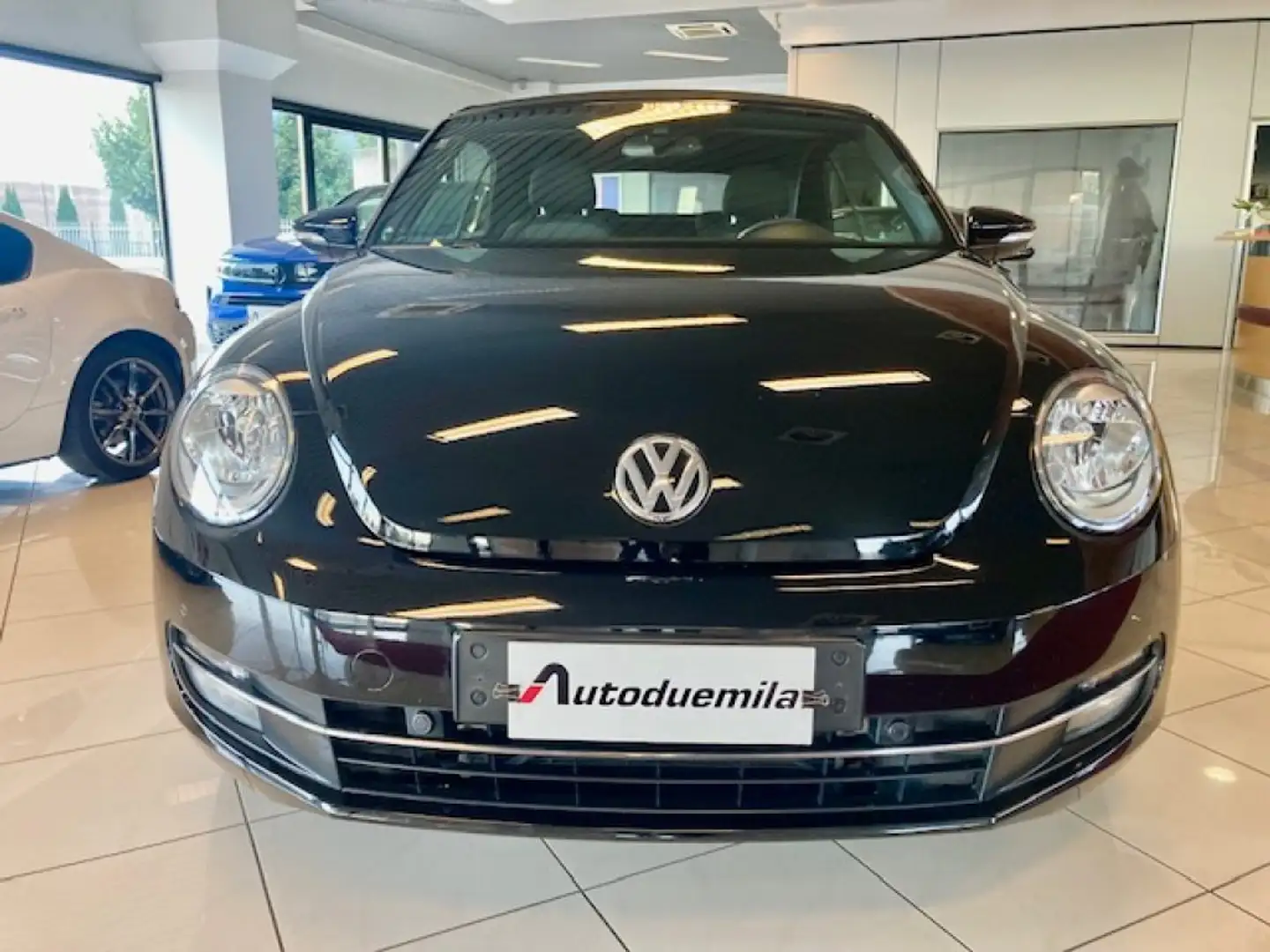 Volkswagen Maggiolino Cabrio 2.0 TDI DSG CLUB PREZZO REALE !! Nero - 2