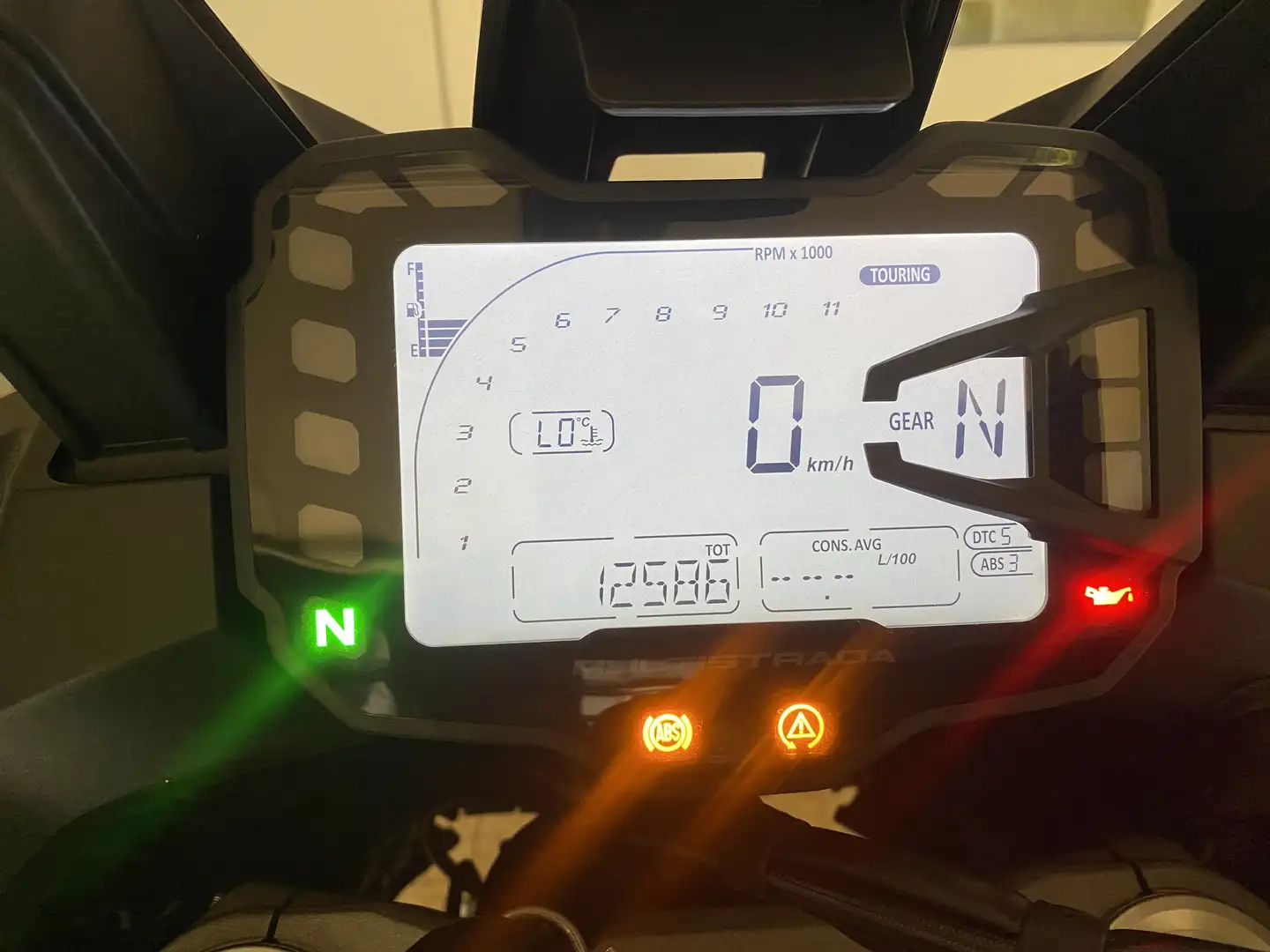 Ducati Multistrada 950 Red con borse laterali e Bauletto - 2