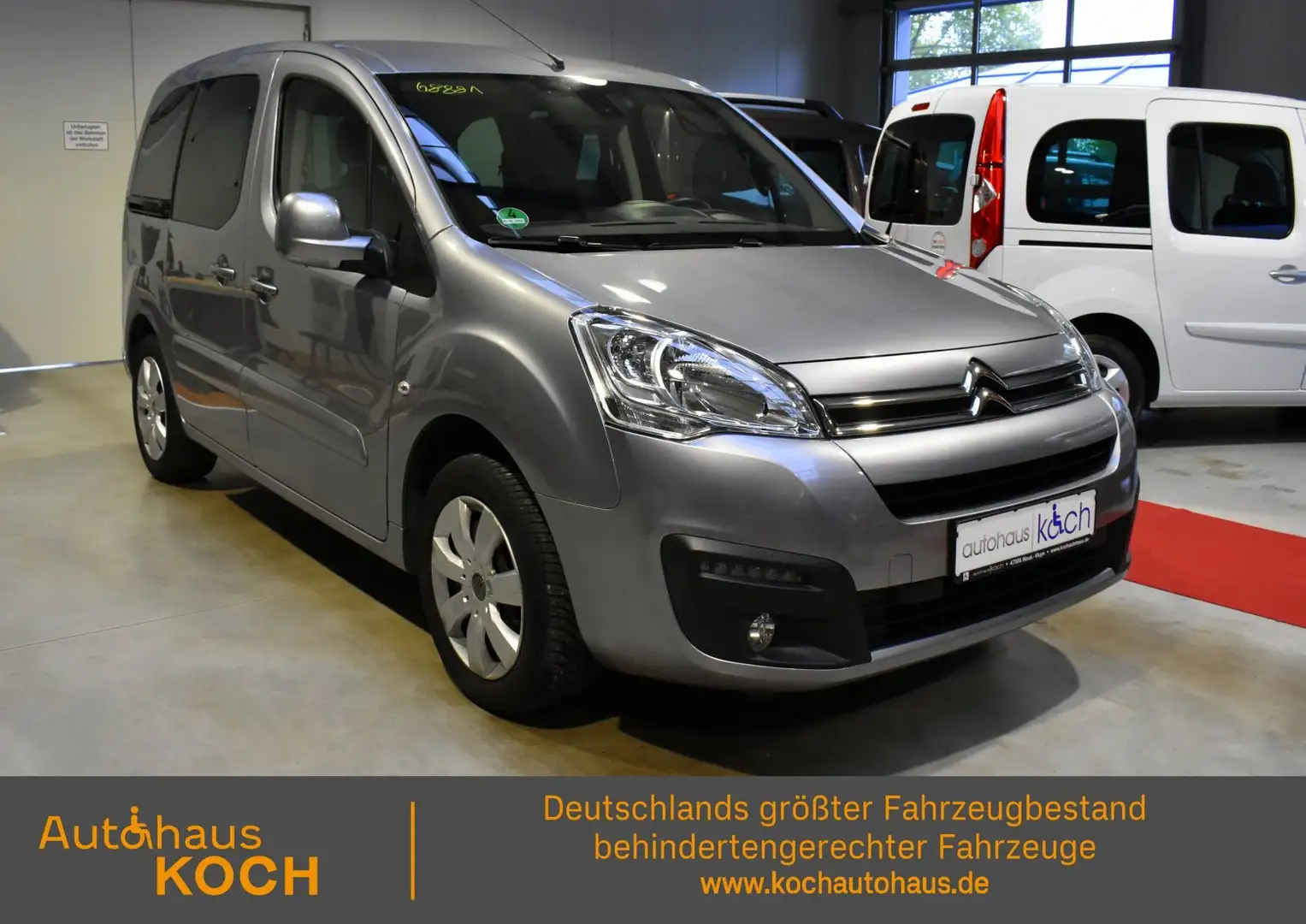 Citroen Berlingo 1.6 VTi 95 Selection Rollstuhlgerecht Grau - 2