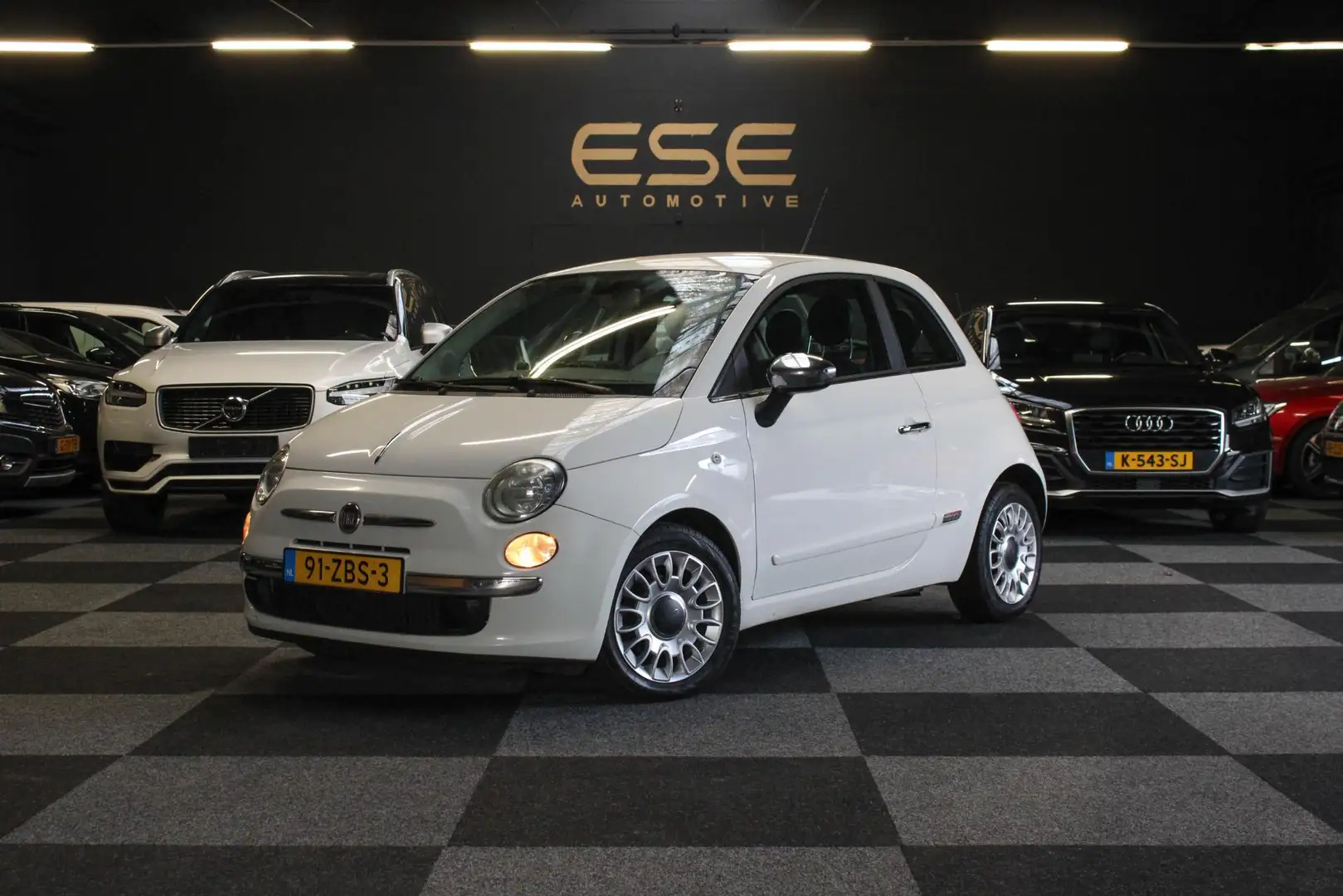 Fiat 500 0.9 TwinAir Pop | Airco | Zeer nette auto Bianco - 1