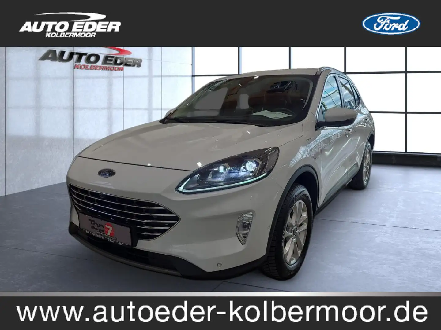 Ford Kuga Plug-In Hybrid Titanium X Bluetooth Navi LED Weiß - 1