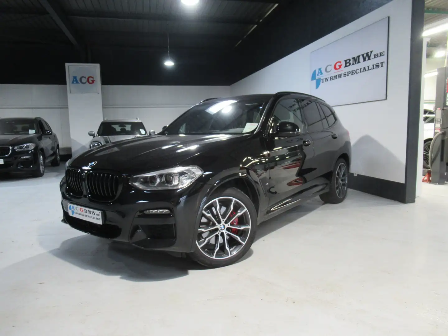 BMW X3 M Sport Drive Assis MRem LED HiFi Camer Carplay Zwart - 1