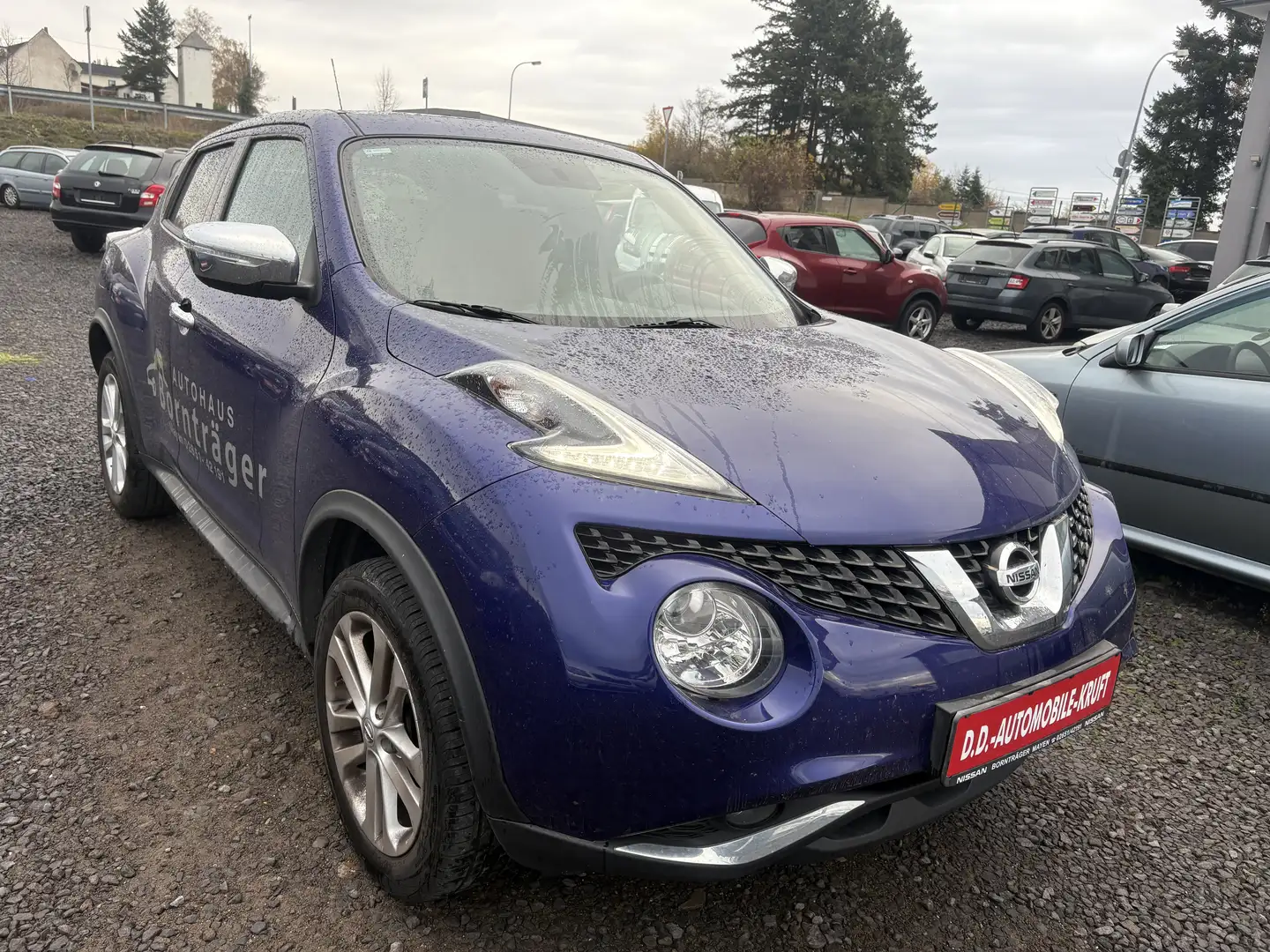 Nissan Juke Acenta-Klimatronik-Panorama-Nur 111210km Bleu - 1