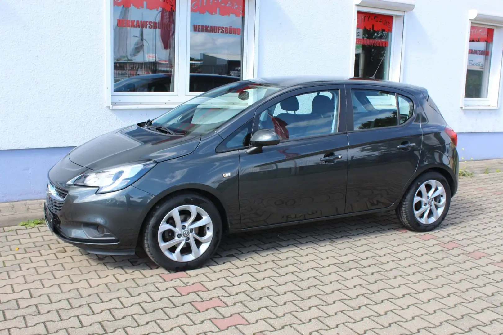 Opel Corsa E Active*Klima*Tempomat*Allwetter*Euro 6 Grau - 1