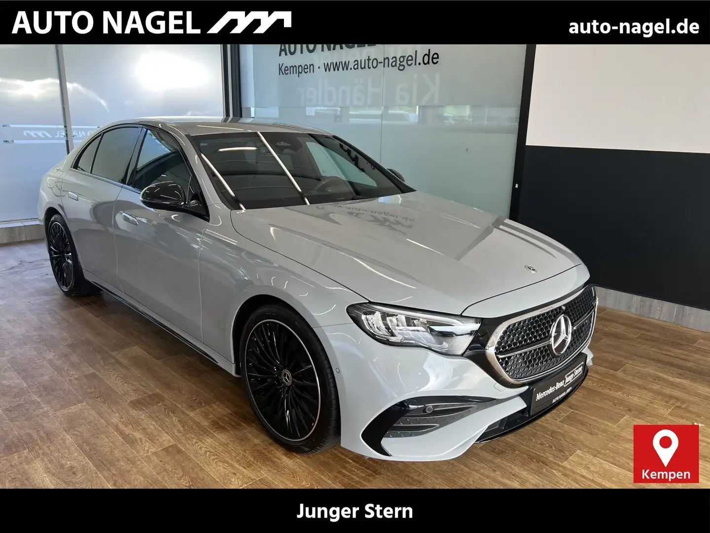 Mercedes-Benz E 220 E 220 d 4M AMG +LED+NAVI+DISTRONIC+Superscreen+ Grau - 1