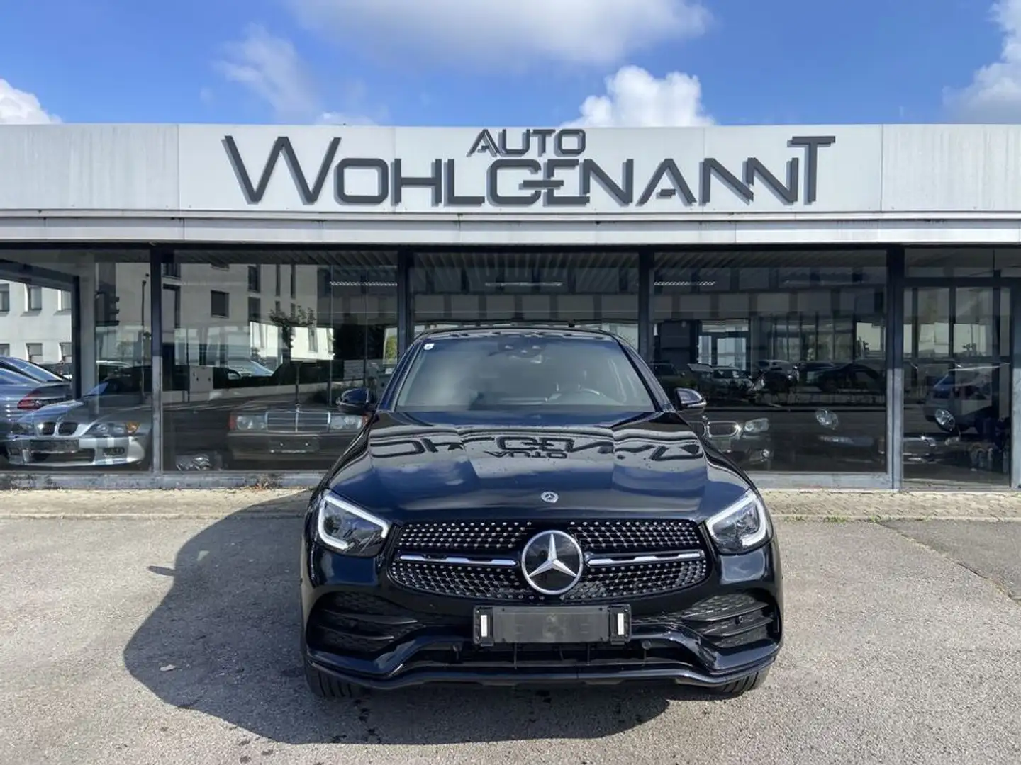 Mercedes-Benz GLC 300 de 4Matic Coupe AMG line Schwarz - 1