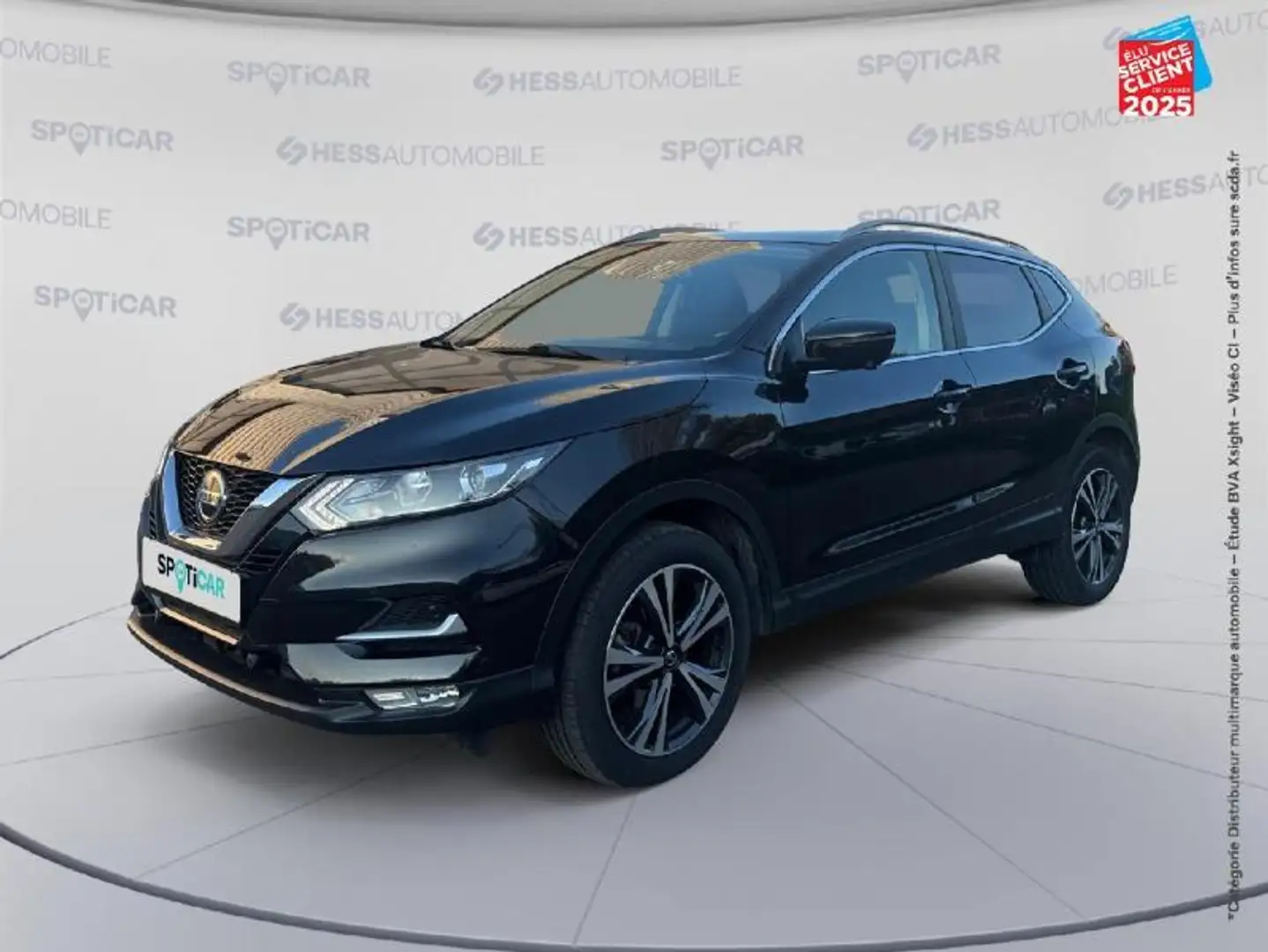 Nissan Qashqai 1.3 DIG-T 140ch N-Connecta Euro6d-T TPano Negro - 1