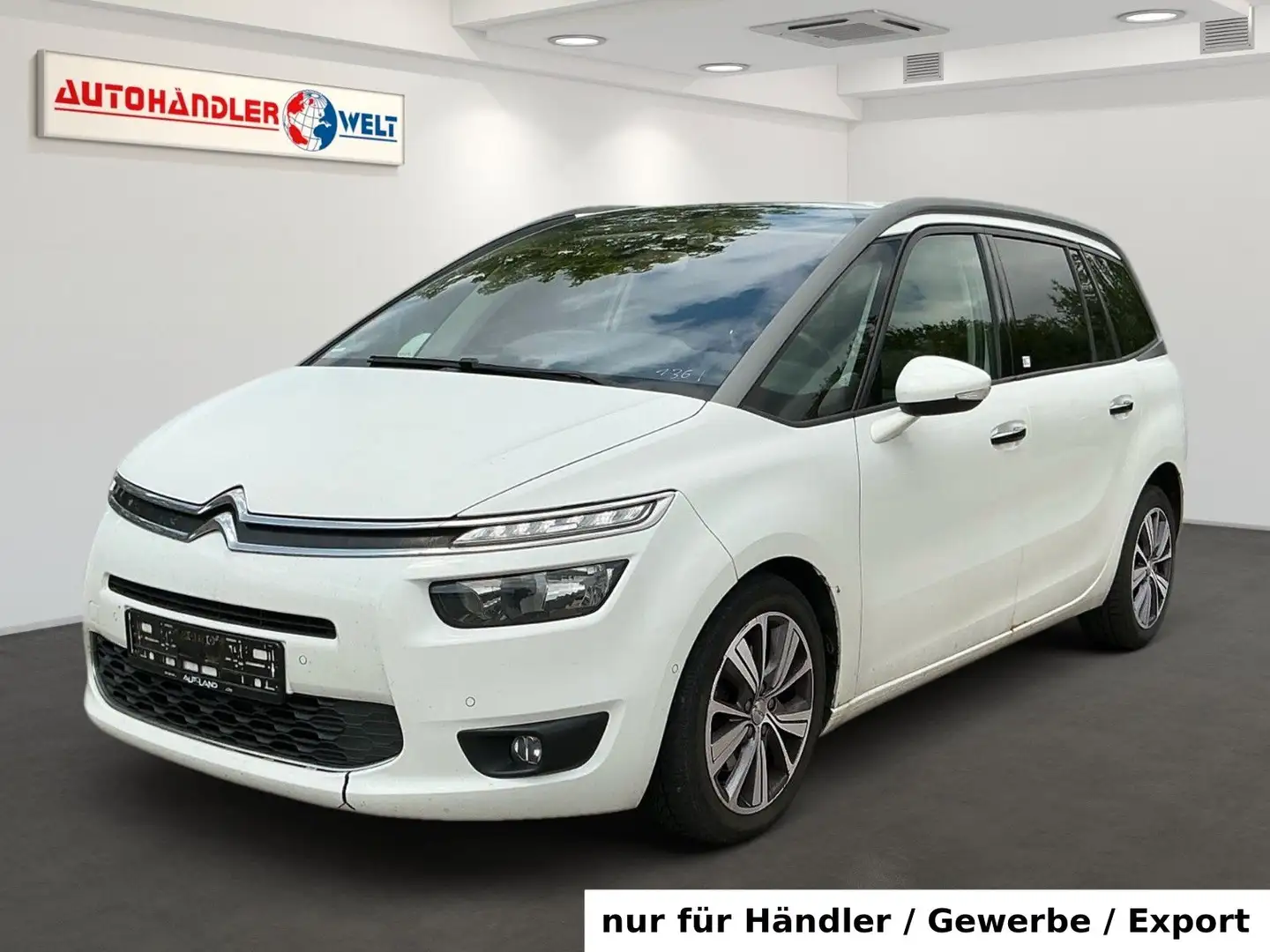 Citroen Grand C4 Picasso 2.0 HDi AT 7-Sitzer AAC Navi Weiß - 1