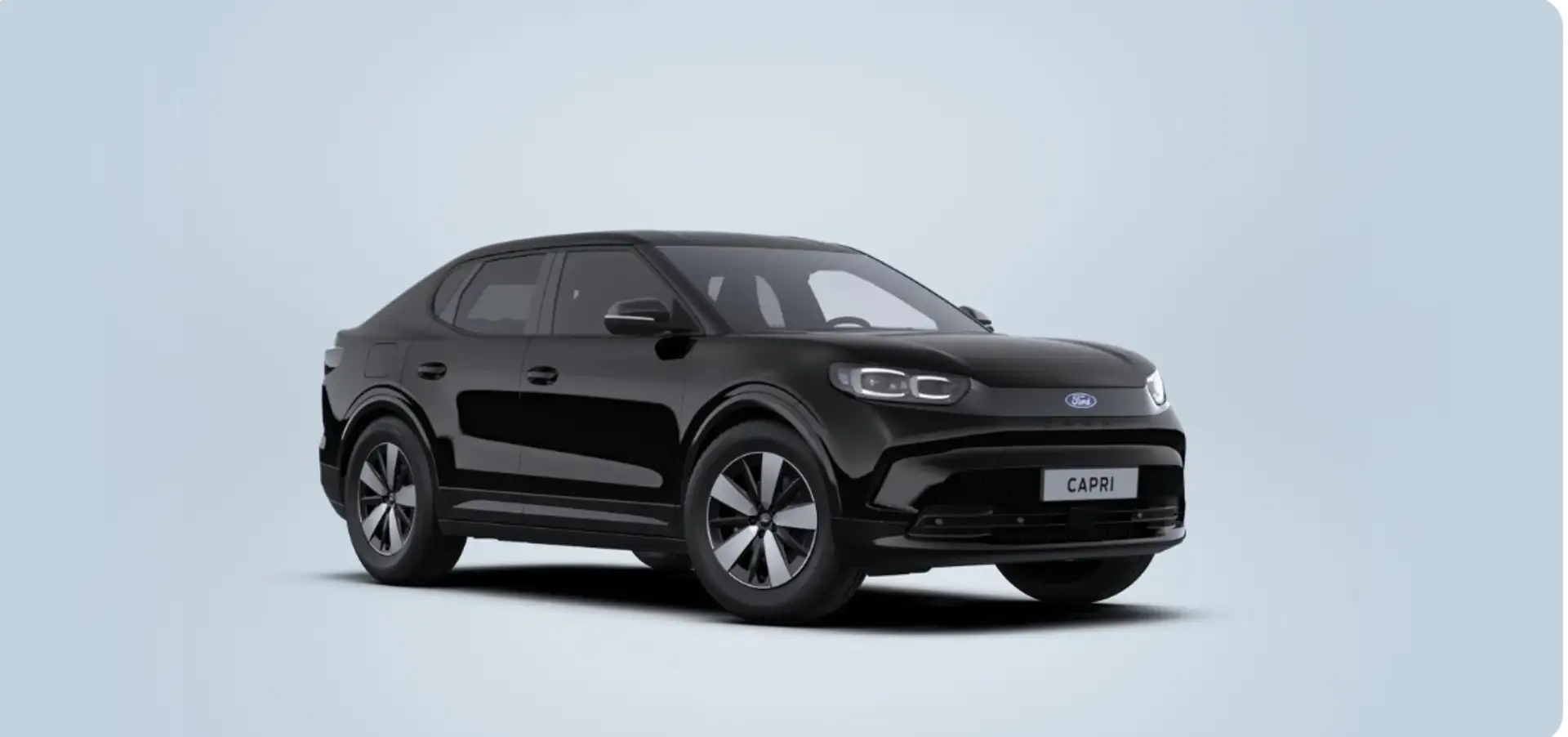 Ford Capri !MEGA DEAL! 🚗 Sofort verfügbar! Extended Range 77 Schwarz - 2