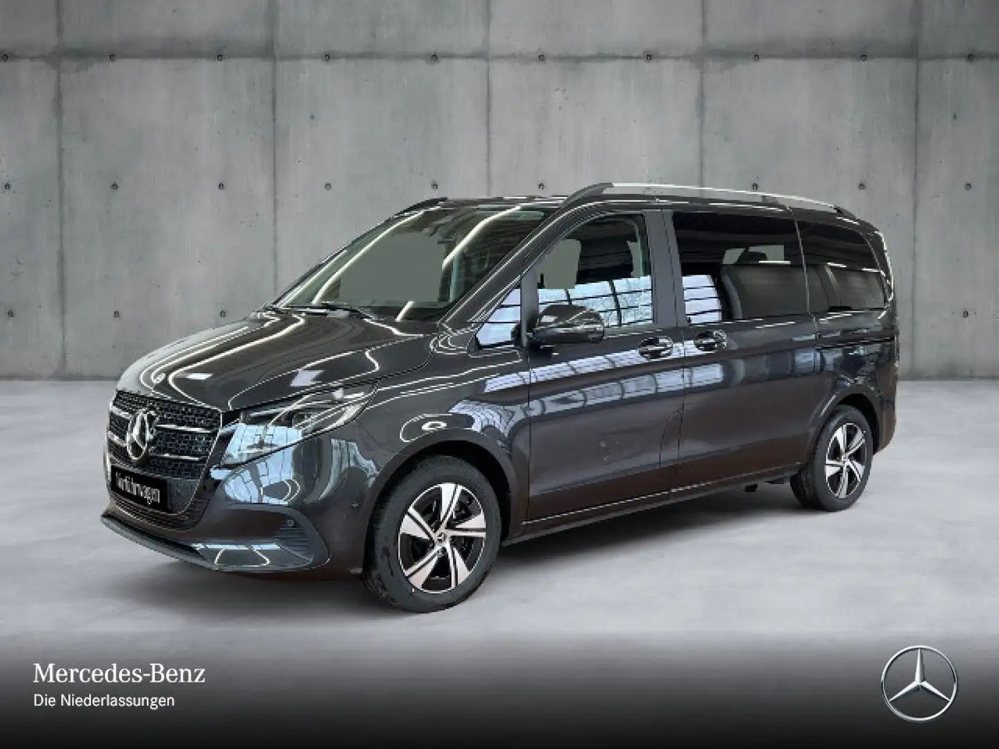 Mercedes-Benz V 250 d Kompakt STYLE+9G+Navi+DIS+e.Türen+Klima Gris - 2