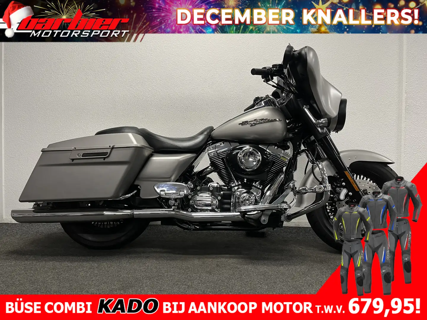 Harley-Davidson Street Glide HARLEYDAVIDSON FLHX Grijs - 1