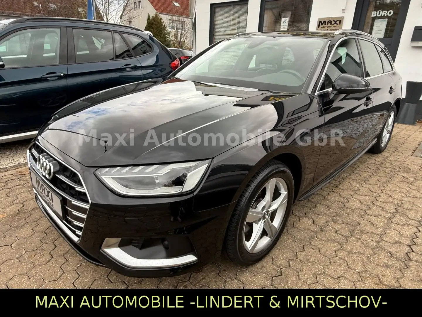 Audi A4 Avant 35 advanced-LEDER-NAVI-LED-KAM-18 Z-TEM Nero - 2
