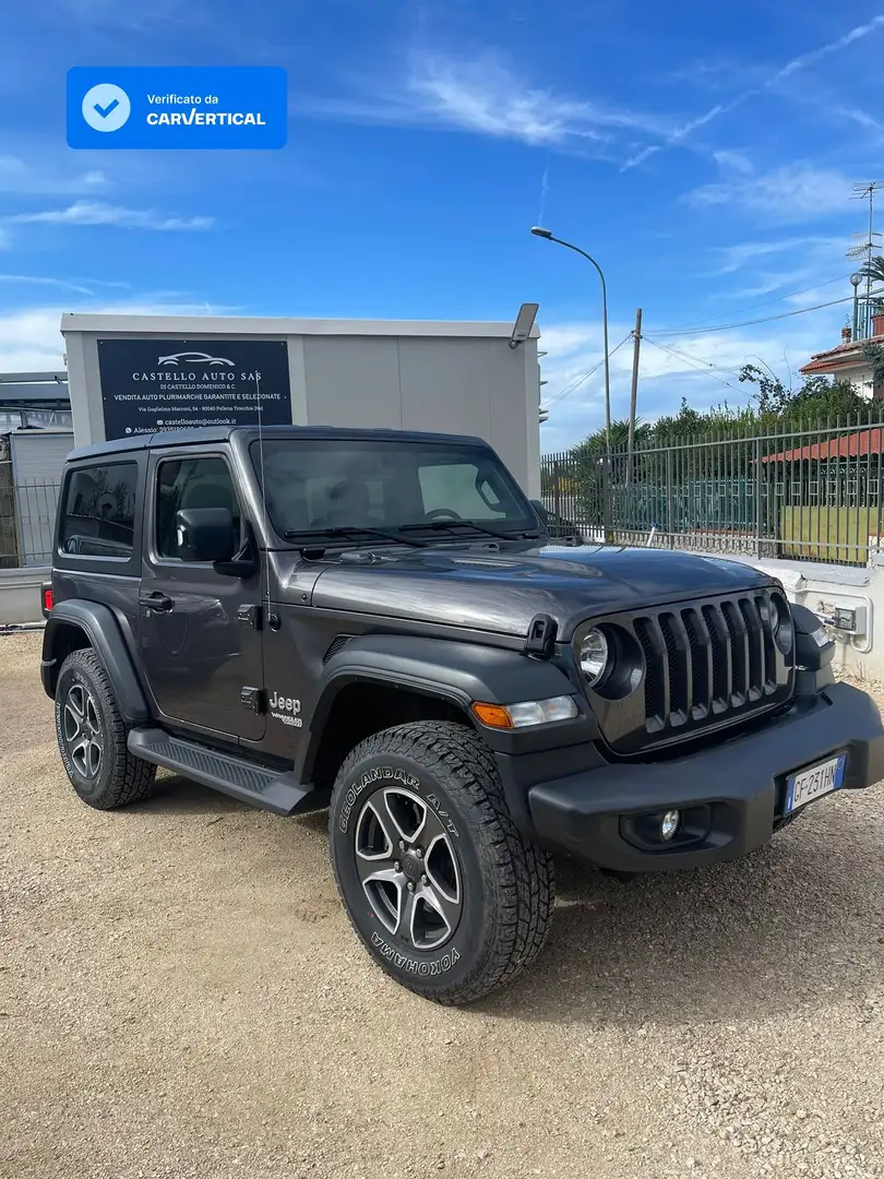 Jeep Wrangler Wrangler IV 2.0 turbo Sport auto Grigio - 1