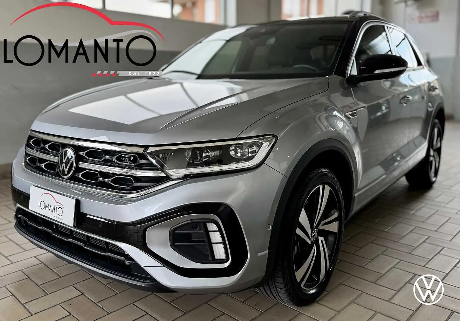 Volkswagen T-Roc 1ª serie 2.0 TDI 150 CV DSG R-Line Gris - 1