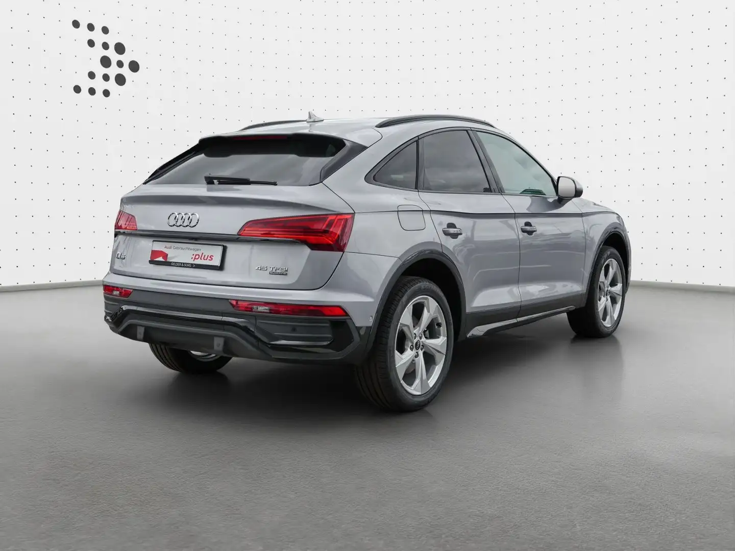 Audi Q5 45 TFSI qu. AHK*Matrix*360°*Pano Argent - 2